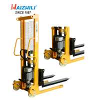 Manual Pallet Stacker hand lifter 3000mm Height with Adjustable fork