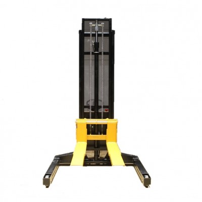 Competitive price semi electric stracker 1-2 ton hydraulic manual stacker walkie pallet stacker