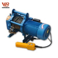 Small high speed electric hoist winch