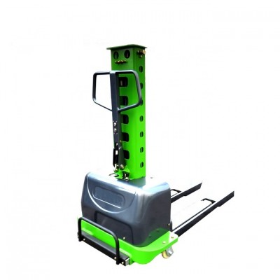 Salable walkie 500kgs self lift manual stacker for sale