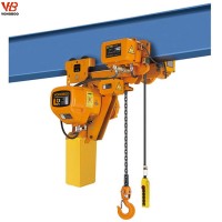 1 Ton 5 Ton 3m 380V Low Headroom Electric Chain Construction Lifting Hoist