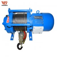 light duty 250KG engine driven electric winch