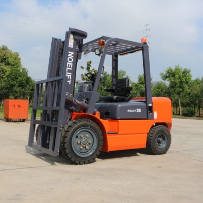 China good quality 3.5ton diesel forklift truck with pneumatic tyre or solid tyres