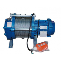 China CE certificated 600kg Construction Hoist Wire Rope Pulling Winch Electric Hoist