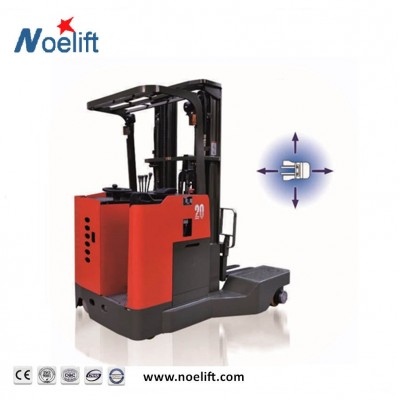 China made 4-direction electric reach truck 2.5ton heavy duty famous in Dubai for export