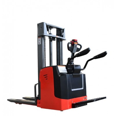 1.5ton electric pallet stacker/ walkie/rider stacker/ battery truck/electric forklift manual