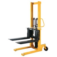 1000kgs Pallet Stacker Manual Hydraulic Lifting Forklift Folk Stacker