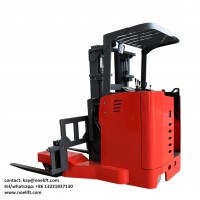 material storage high lift 2ton 4-direction electric reach forklift truck