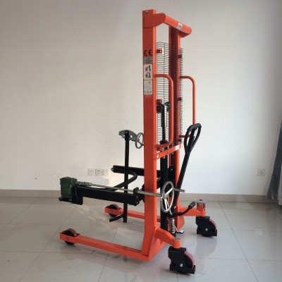 350kg capacity,1.4m lifting height pump drum lifter