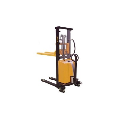 1-2ton load capacity 2015 best selling charger half electric stacker semi electric pallet stacker