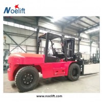 10T Hydraulic Diesel Forklift truck FD100 With Competitive Price