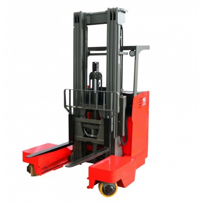 2.5t 4-direction electric reach truck with forks tilt and camera display